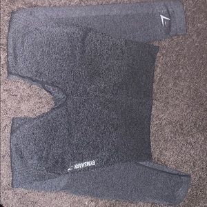 Gray ombré leggings